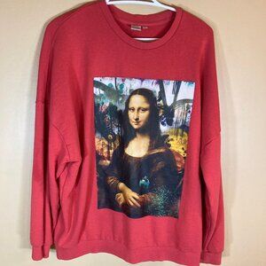 #67 Twik by Simons Mona Lisa Sweatshirt, Size Medium